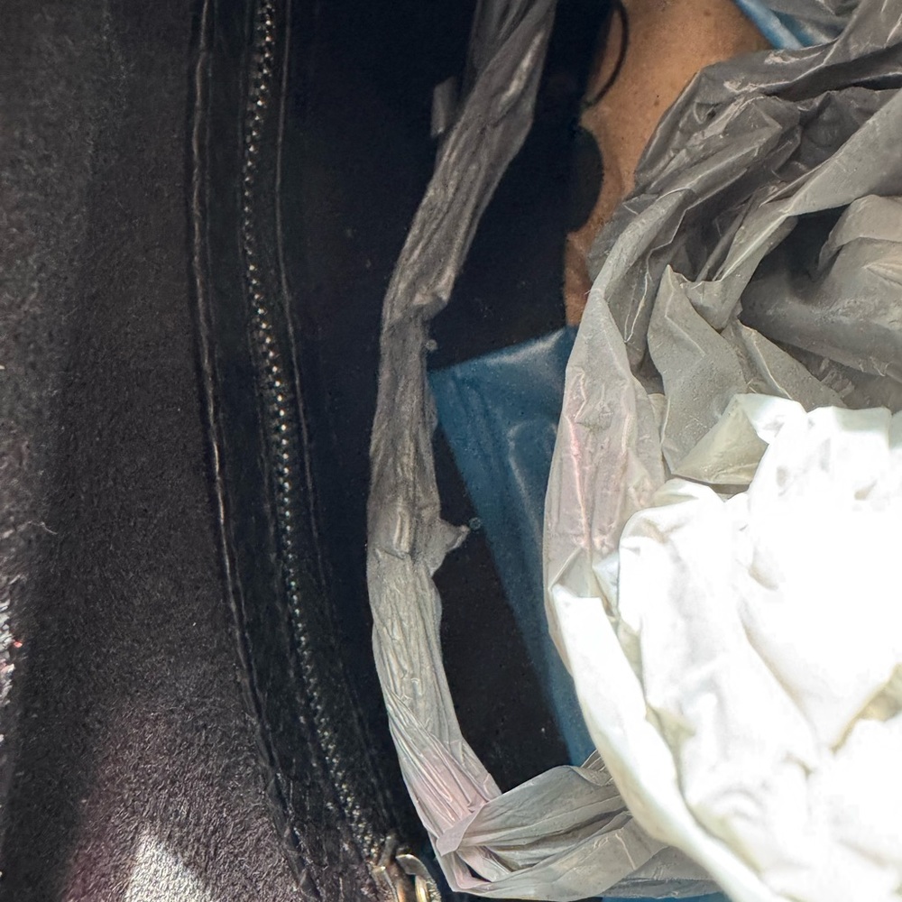 COPY - Black Genuine Python Leather Tote Travel B… - image 3